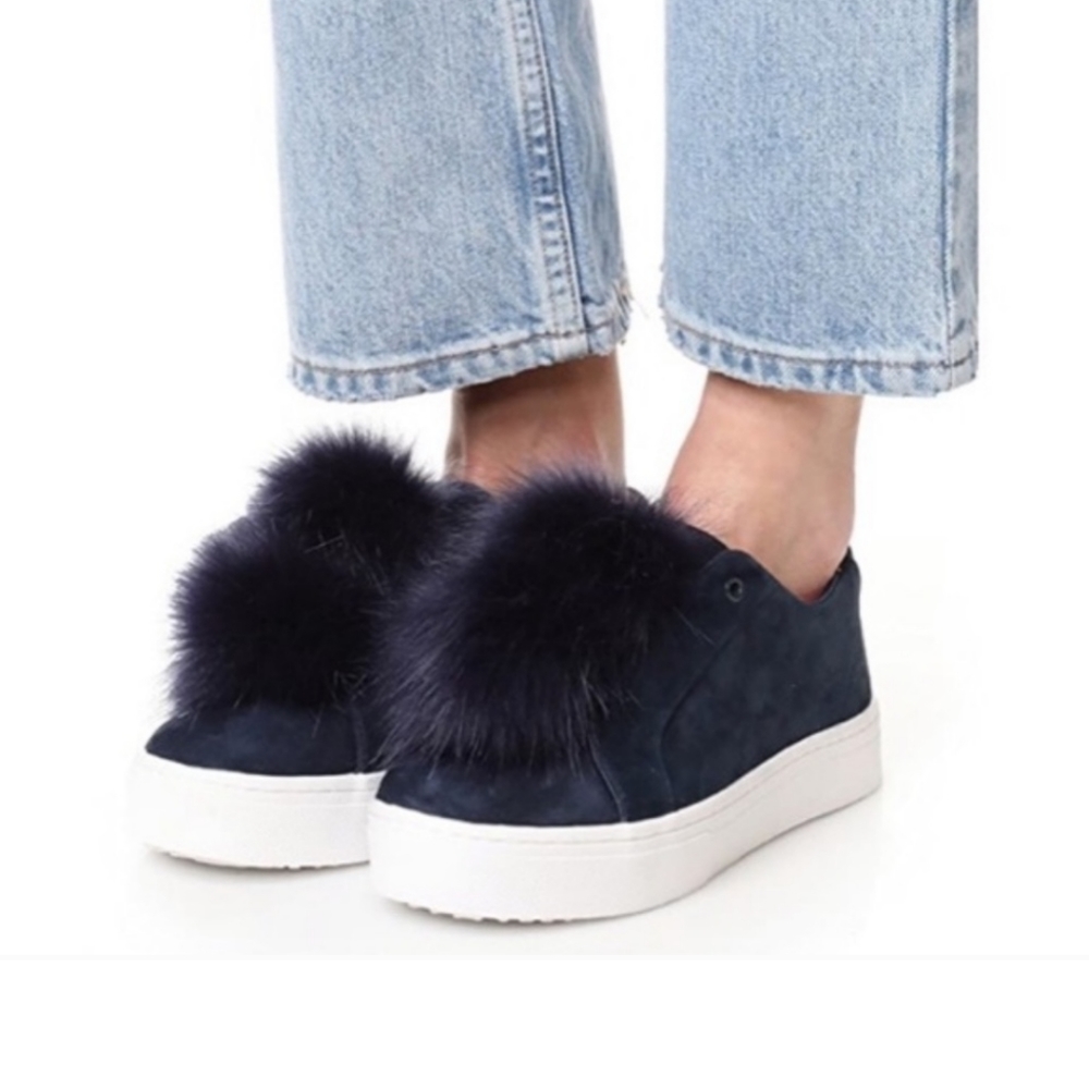 Sam Edelman platform pom sneakers